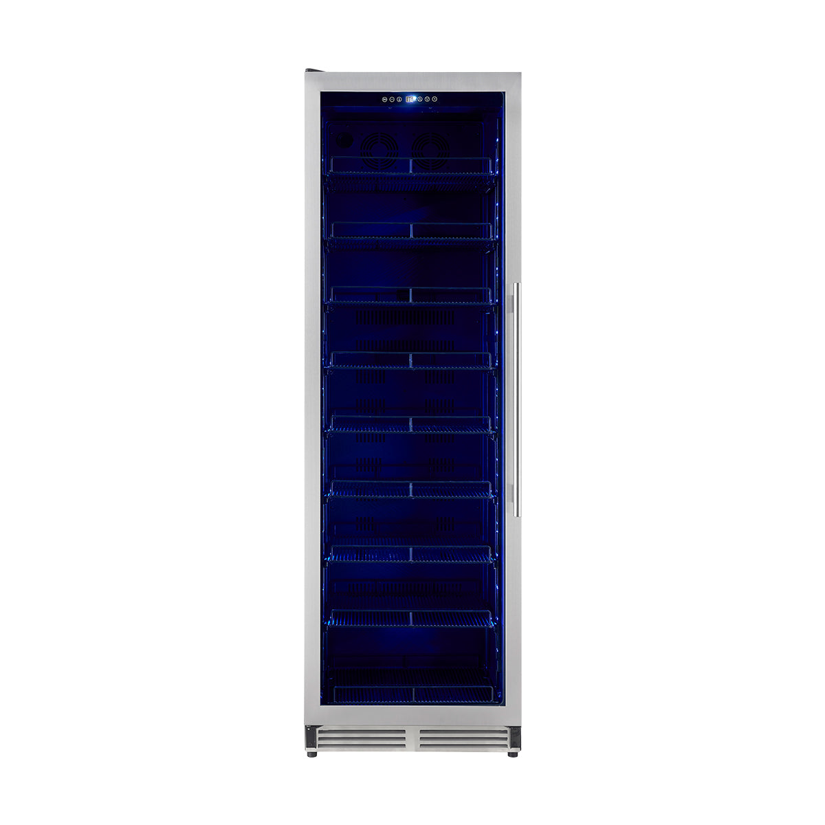 Forno Cesinali 24" Built-In Beverage Cooler – 15.8 cu.ft, Dual Temperature Zones, LED Lighting & Adjustable Shelves