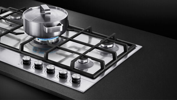 Fisher & Paykel 30" Series 7, 5‑Burner Gas Cooktop, Natural Gas, Stainless Steel – CG305DNGX1 N