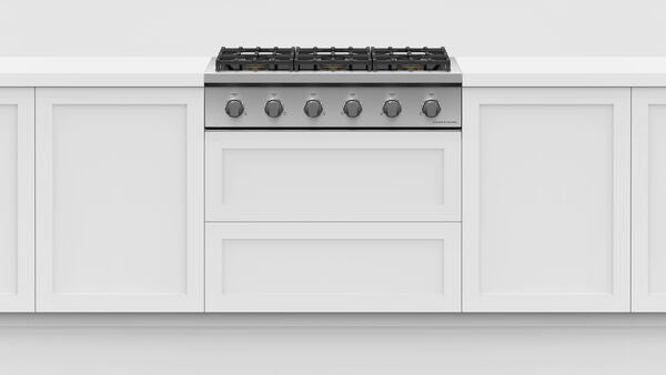 Fisher & Paykel 36" Series 9 6-Burner Gas Rangetop, Natural Gas – CPV3-366-N
