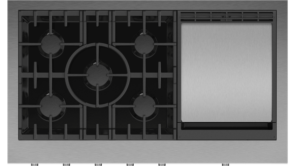 Fisher & Paykel 48" Series 9 Gas Rangetop with Griddle – CPV3-48*GD-N
