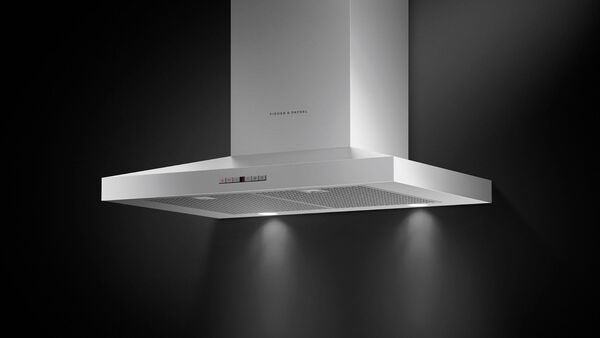 Fisher & Paykel 30" Series 7 Pyramid Chimney Wall Range Hood, Stainless Steel – HC30PHTX1 N