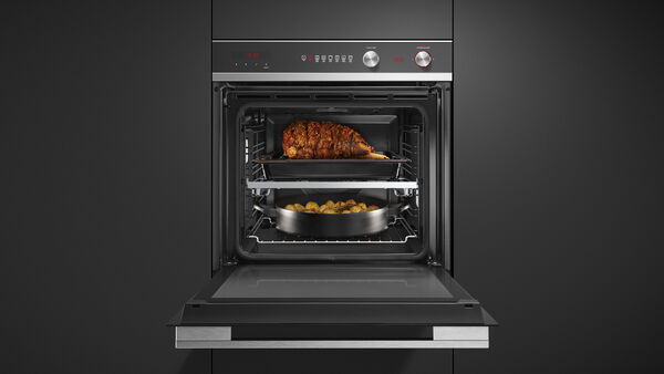 Fisher & Paykel 24" Series 5 Contemporary Self-Cleaning Oven, 7 Function, Stainless Steel – OB24SCD7PX1