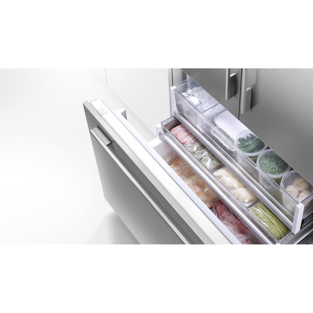 Fisher & Paykel 36" Series 7 Integrated French Door Refrigerator Freezer, Ice & Water - RS36A80U1 N