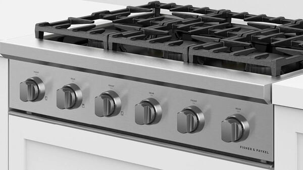 Fisher & Paykel 36" Series 9 6-Burner Gas Rangetop, Natural Gas – CPV3-366-N