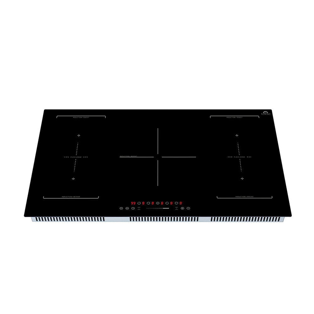Forno Ornonzo 36" Induction Cooktop – 5 Zones, 2 Flex-Zones, 10,200W, Touch Control & 9 Power Levels