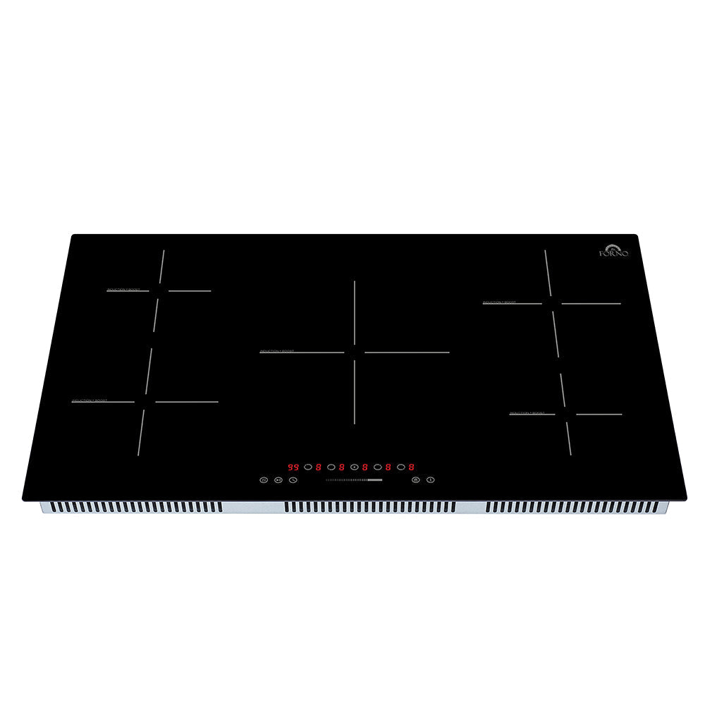 Forno Parco 36" Induction Cooktop – 5 Zones, 10,200W, Touch Control, 9 Power Levels & Booster Function
