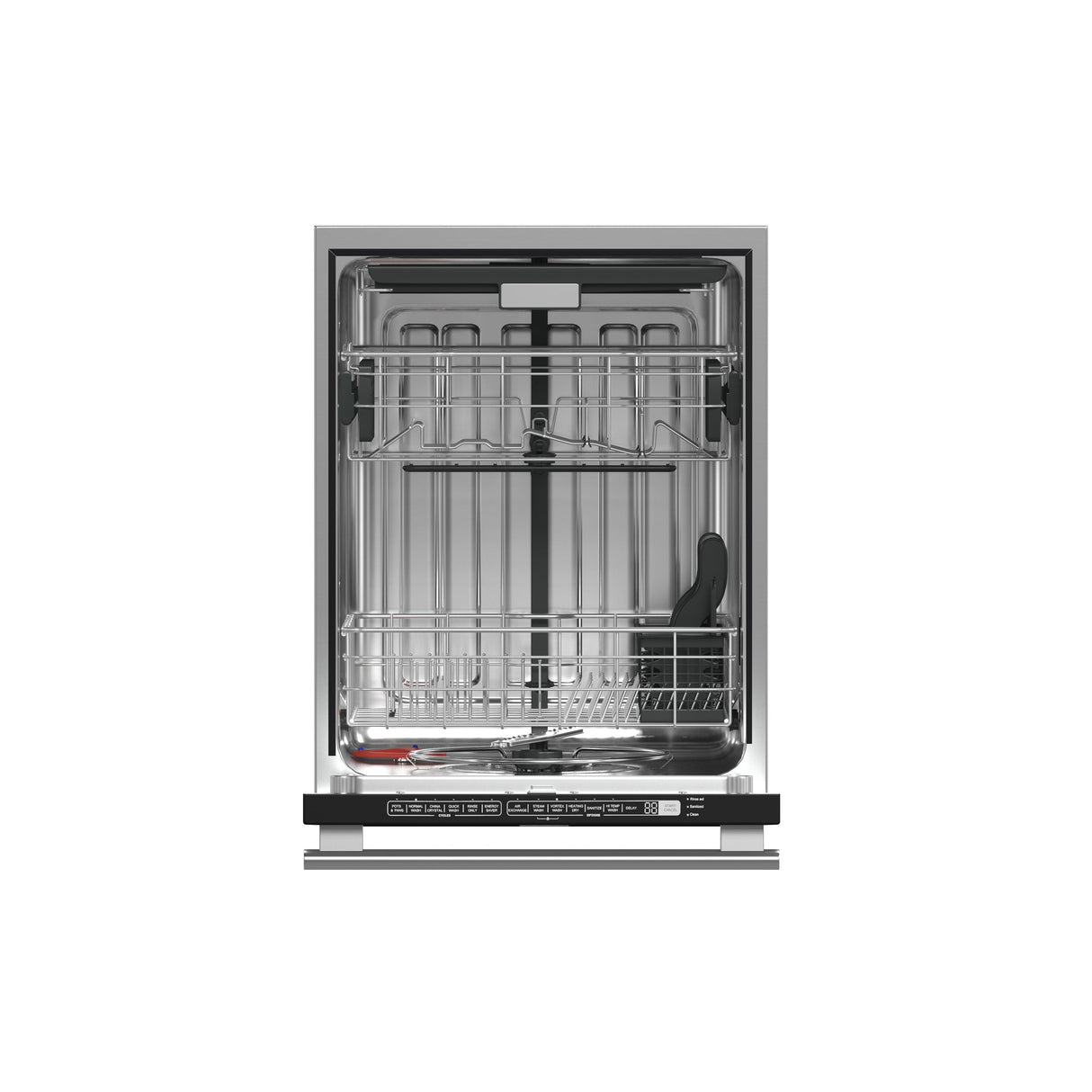 Forno Pozzo 24-Inch Built-In Tall Tub Top Control Dishwasher, Stainless Steel, 49 dBA