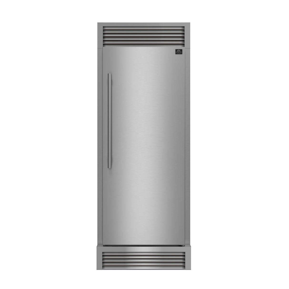 Forno Maderno 28-Inch Built-In Convertible Refrigerator, 13.6 cu.ft, Right Swing, Decorative Grill