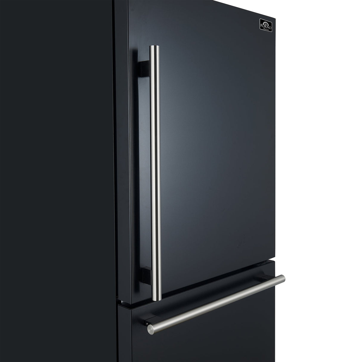 Forno Milano Espresso 31-Inch Bottom Freezer Refrigerator, 17.2 cu.ft Capacity
