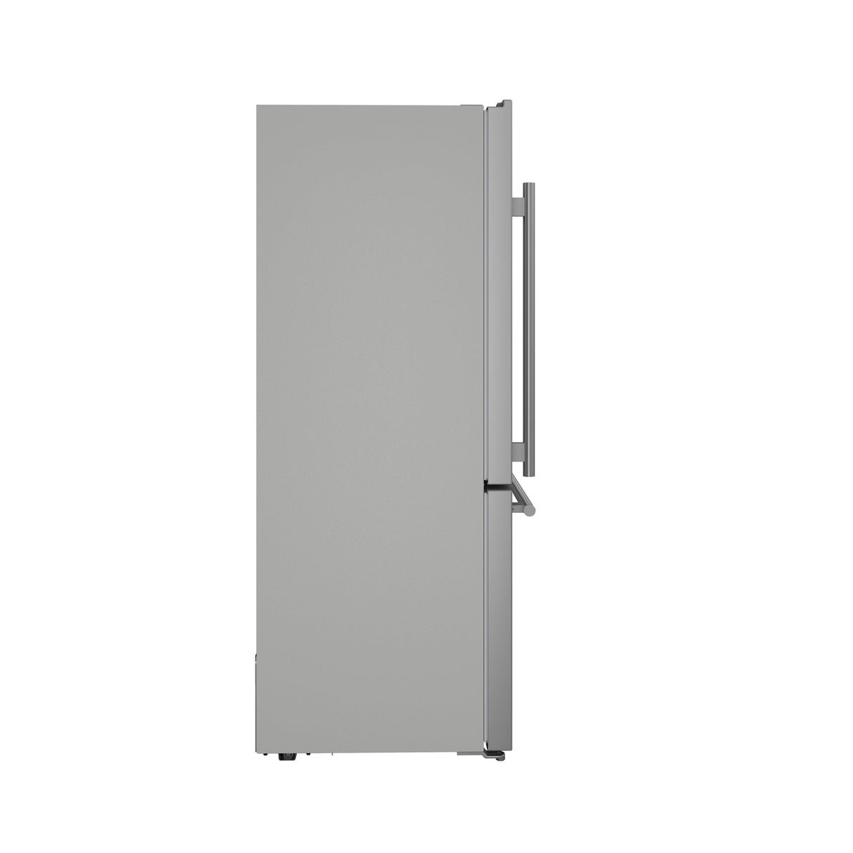 Forno Milano Espresso 31-Inch Bottom Freezer Refrigerator, Stainless Steel, 17.2 cu.ft Capacity, Right Swing Door