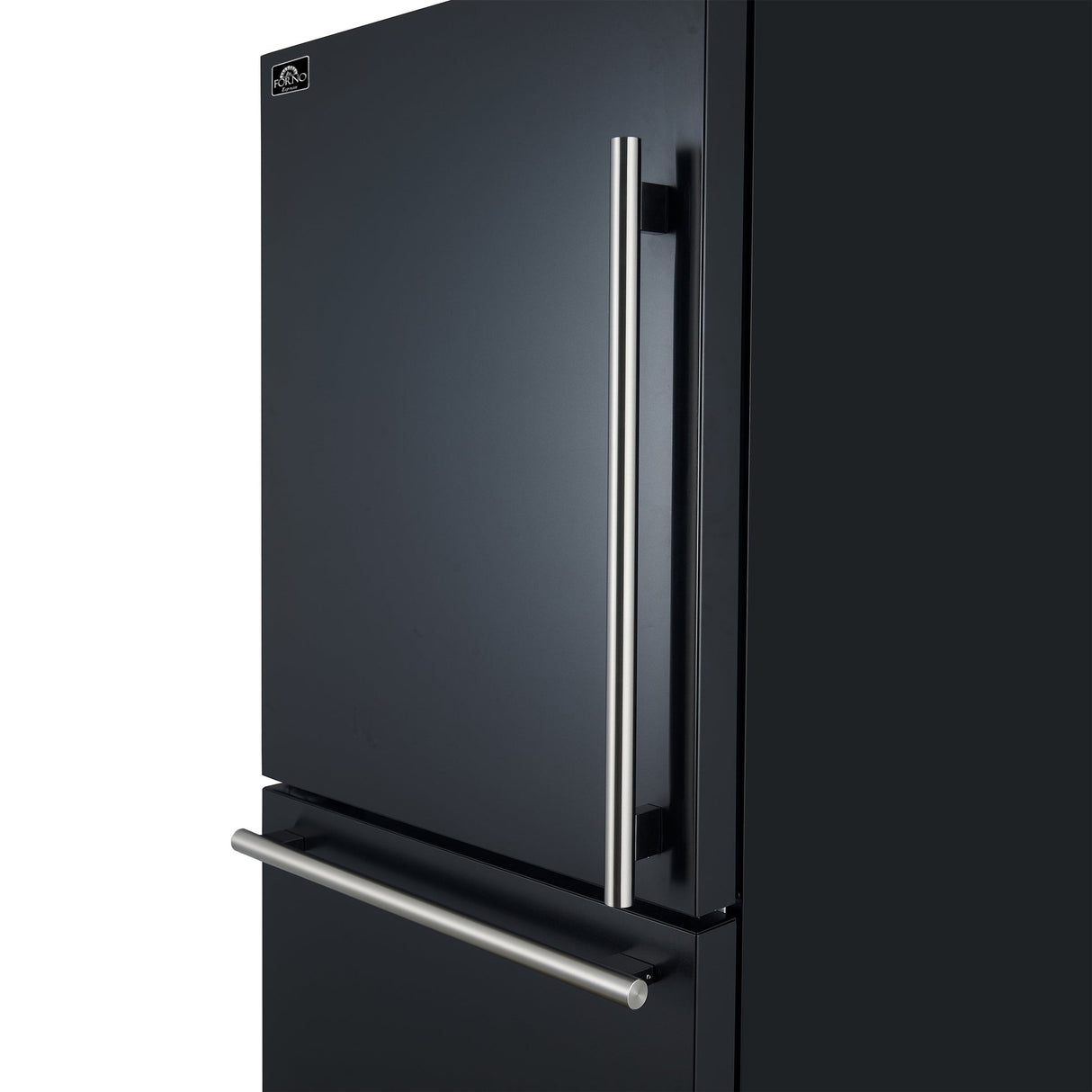 Forno Milano 2-Piece 62-Inch Freestanding Dual Bottom Freezer Refrigerator, 34.4 cu.ft, Touch Control, Ice Maker