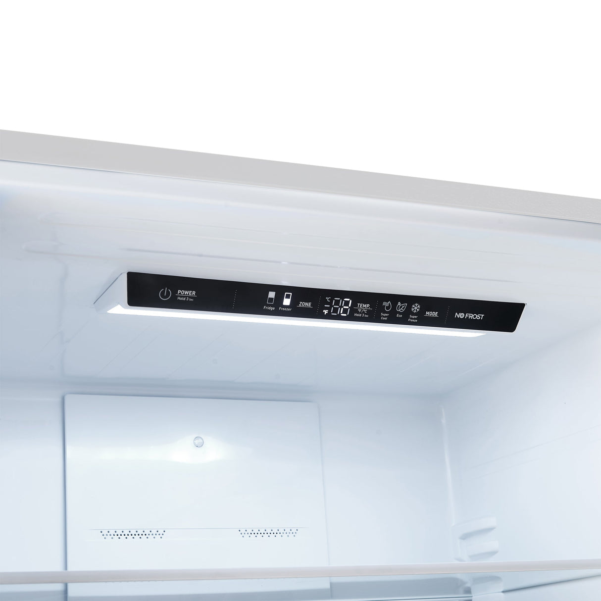 Forno Milano Espresso 31-Inch Stainless Steel Bottom Freezer Refrigerator, 17.2 cu.ft., Built-In Ice Maker