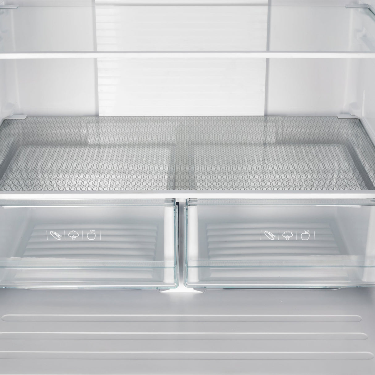 Forno Gallipoli 30" French Door Refrigerator – 17.5 cu.ft, Bottom Freezer, Ice Maker & No Frost Technology