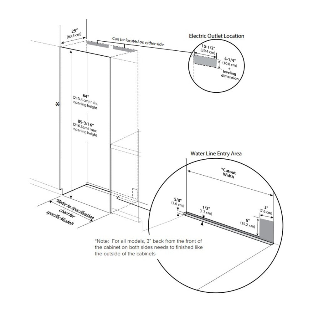 Viking 7 Series 24 inch Custom Panel Fully Integrated All Freezer with 12.2 cu. ft. Capacity - FFI7240W*