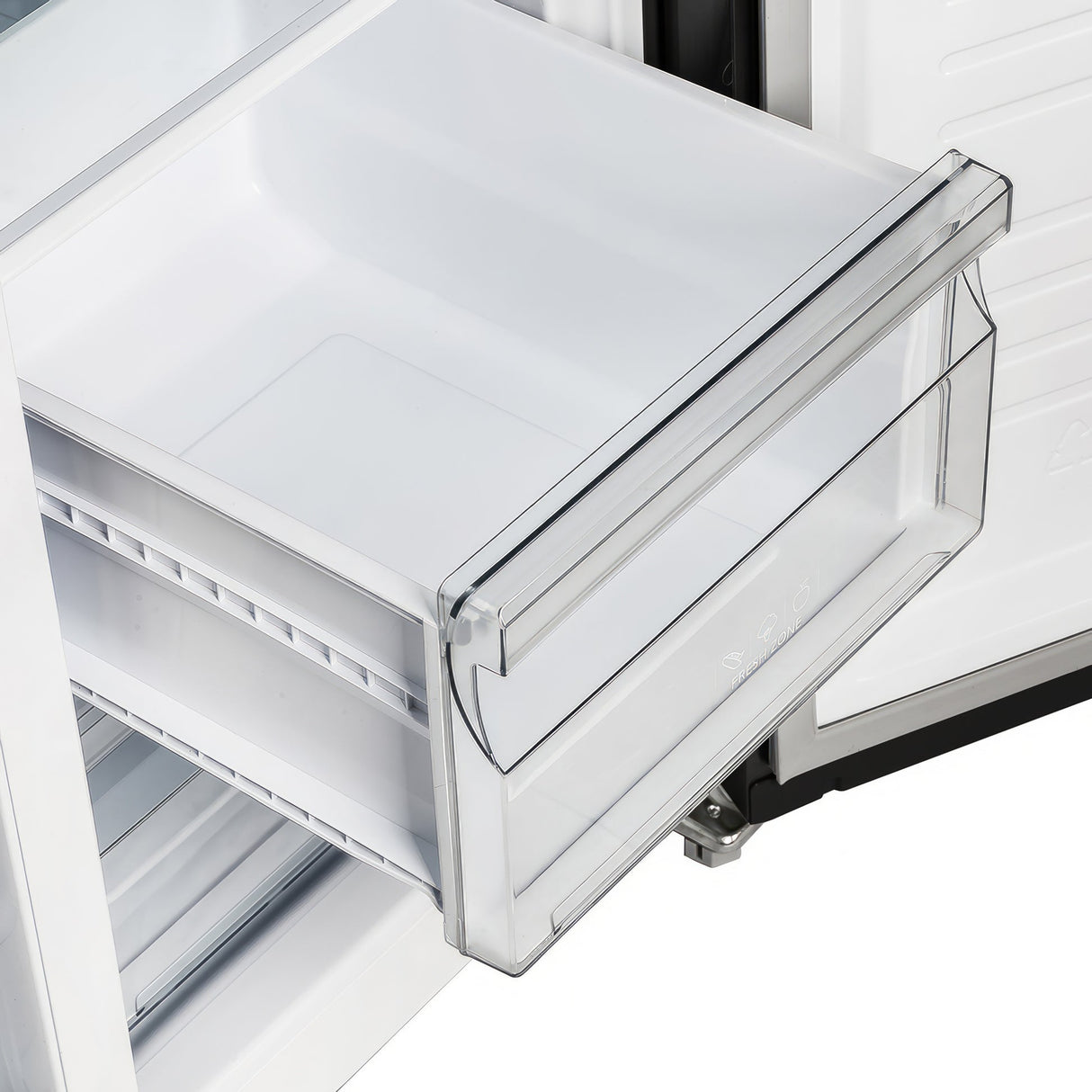 Forno Salerno Espresso 33-Inch Side-by-Side Refrigerator, 15.6 Cu. Ft., Energy-Efficient, No Frost, Modern Design