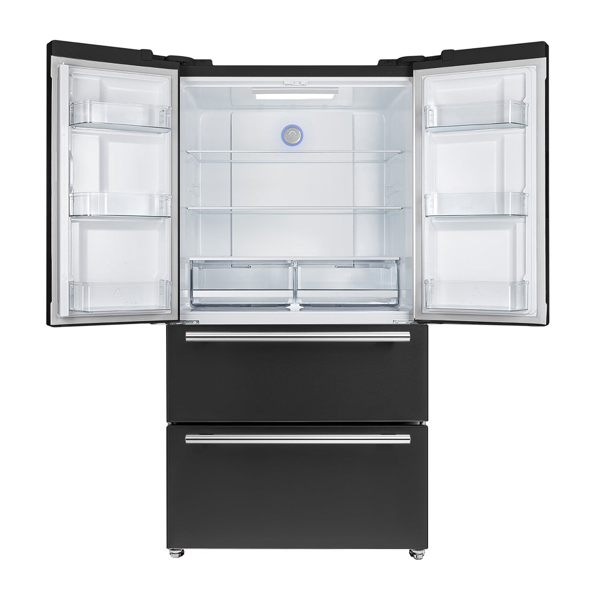 Forno Moena Espresso 36-Inch French Door Refrigerator, 19.2 Cu. Ft., Frost-Free, Automatic Ice Maker