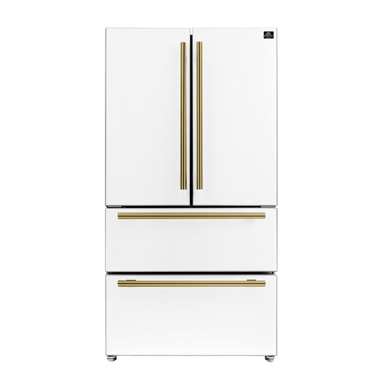 Forno Moena Espresso 36-Inch French Door Refrigerator, 19.2 Cu. Ft., Frost-Free, Automatic Ice Maker