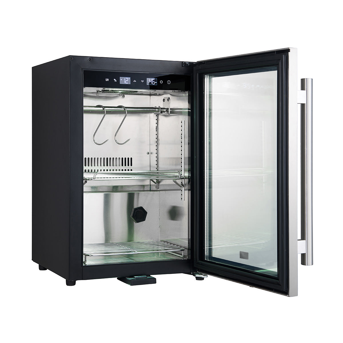 Forno Asciutto 17" Dry Aging Cabinet – 1.84 cu.ft, LED Lighting & Adjustable Shelves