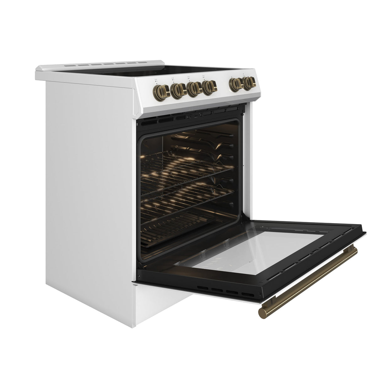 Forno Leonardo Espresso 30-Inch Electric Range, True Convection, Energy Efficient