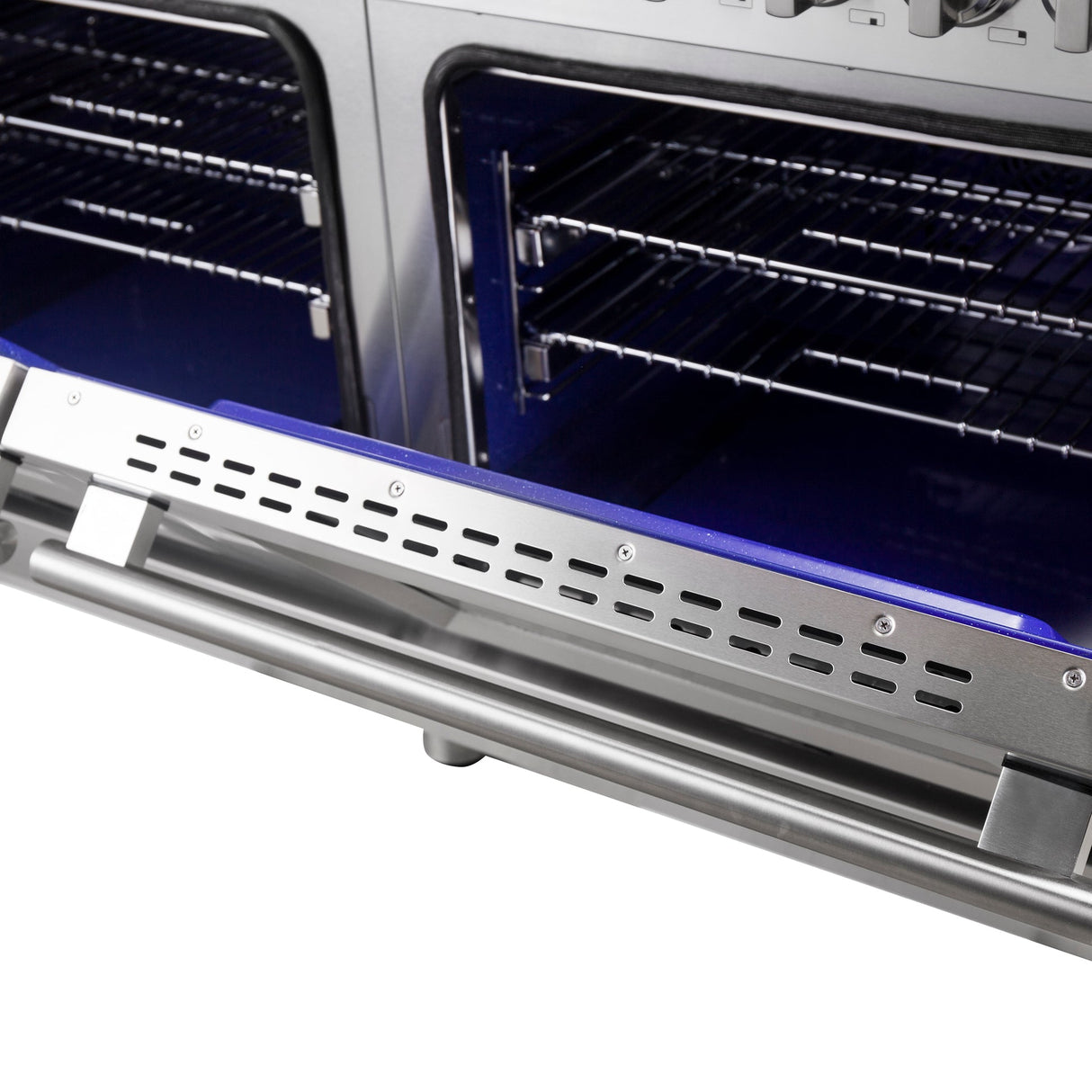 Forno Massimo Freestanding Dual Fuel Range, Double Convection Ovens