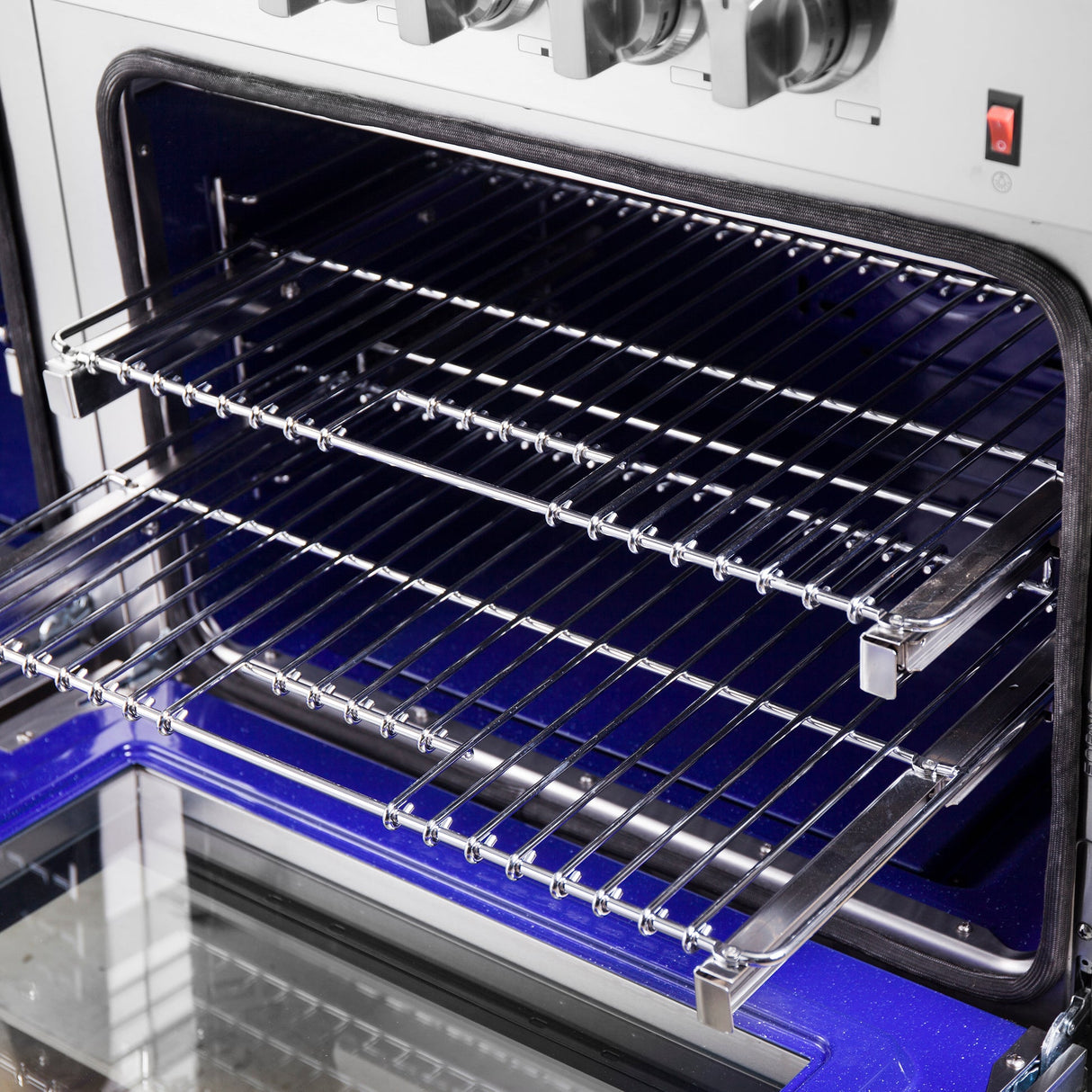 Forno Massimo Freestanding Dual Fuel Range, Double Convection Ovens