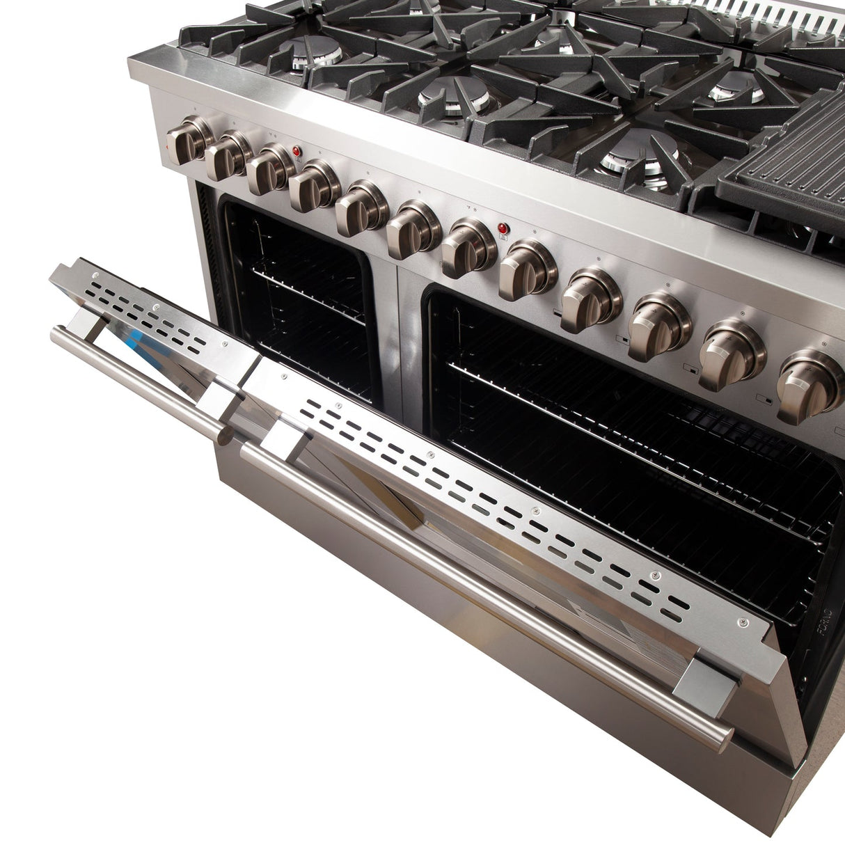 Forno Galiano Freestanding Dual Fuel Range, Double Convection Ovens