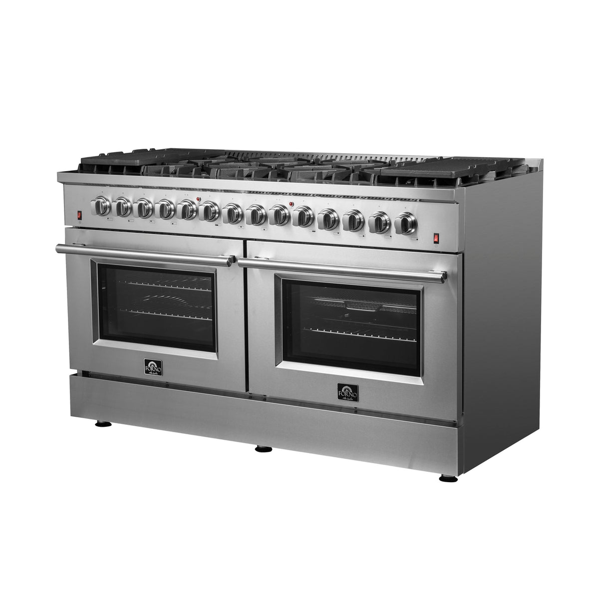 Forno Galiano Freestanding Dual Fuel Range, Double Convection Ovens