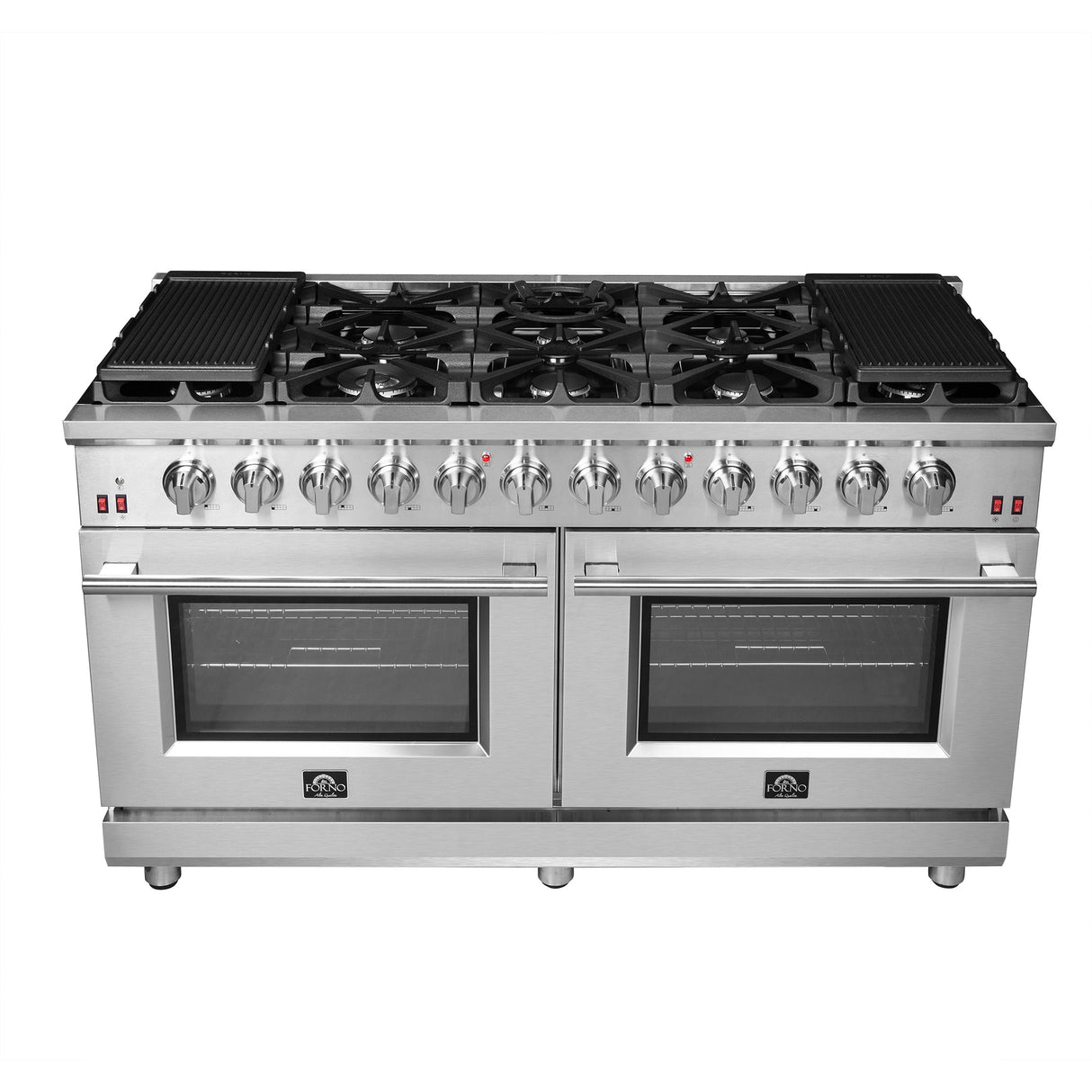 Forno Massimo Freestanding Gas Range, Convection Oven, Energy Efficient