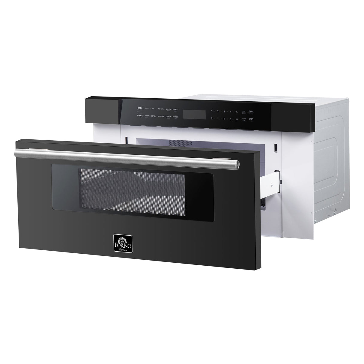 Forno Capoliveri Espresso 30" Microwave Drawer – 1.2 cu.ft, 1500W, Touch Control, Auto Open/Close & Sensor Cooking