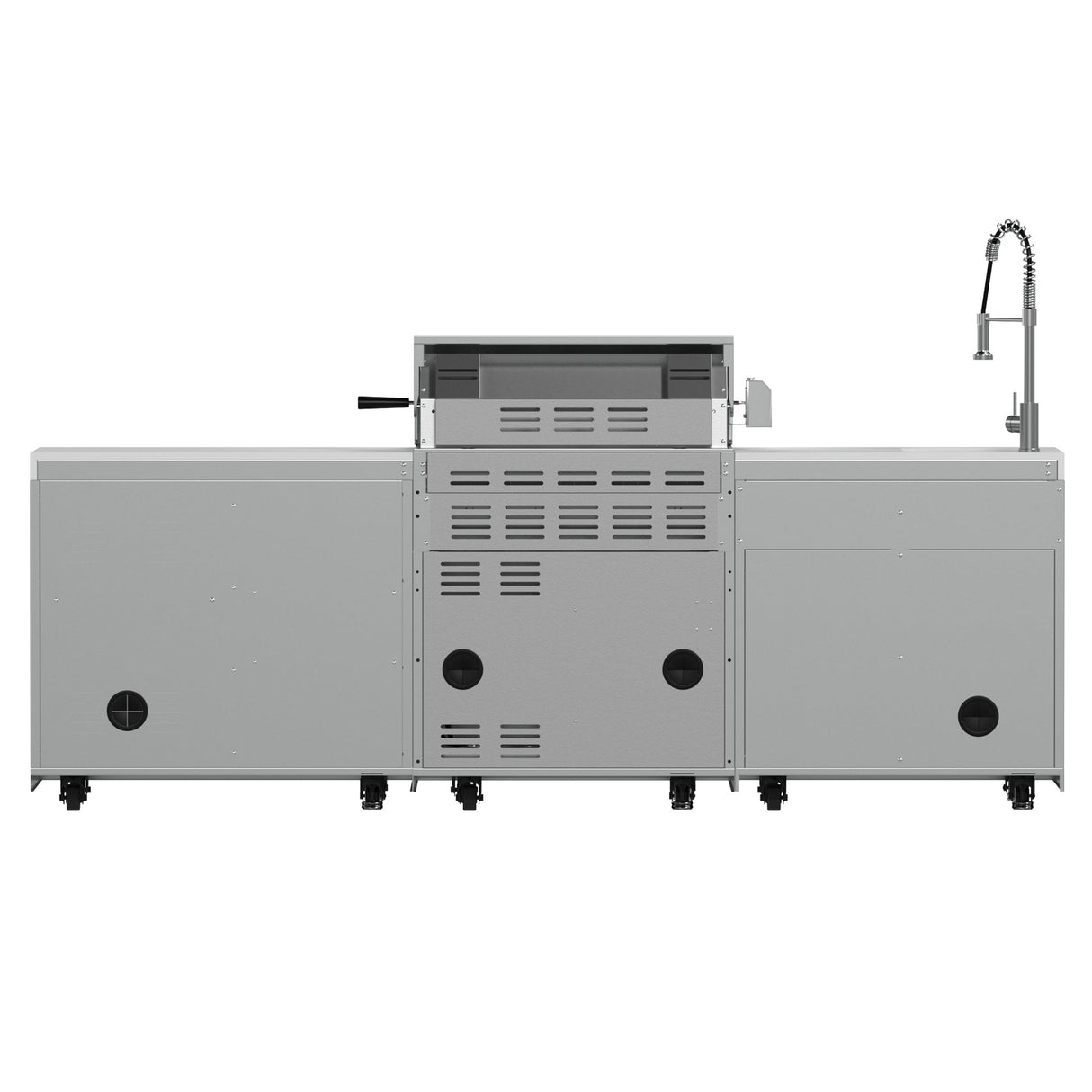 Forno Bulnes 30-Inch BBQ, 60,000 BTU, 3 Burners with Sear & Rotisserie Infrared Burners