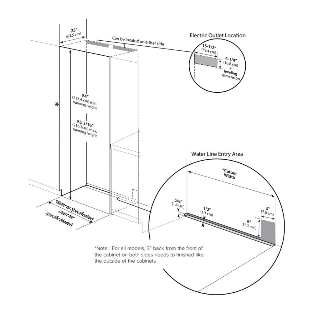 Viking 7 Series 24 inch Custom Panel Fully Integrated All Refrigerator with 12.9 cu. ft. Capacity - FRI7240W*