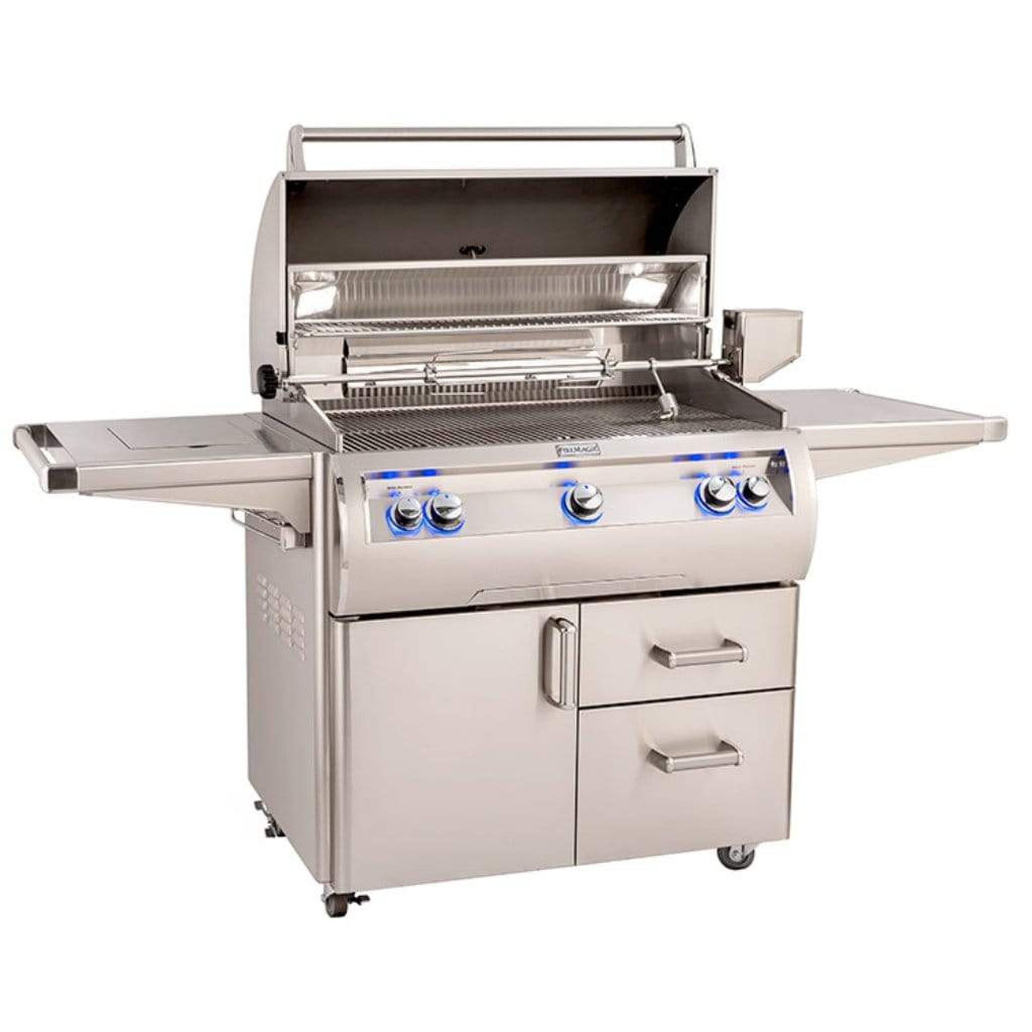 Fire Magic 36" 3-Burner Echelon Diamond E790S Gas Grill w/ Single Side Burner, Rotisserie & Analog Thermometer