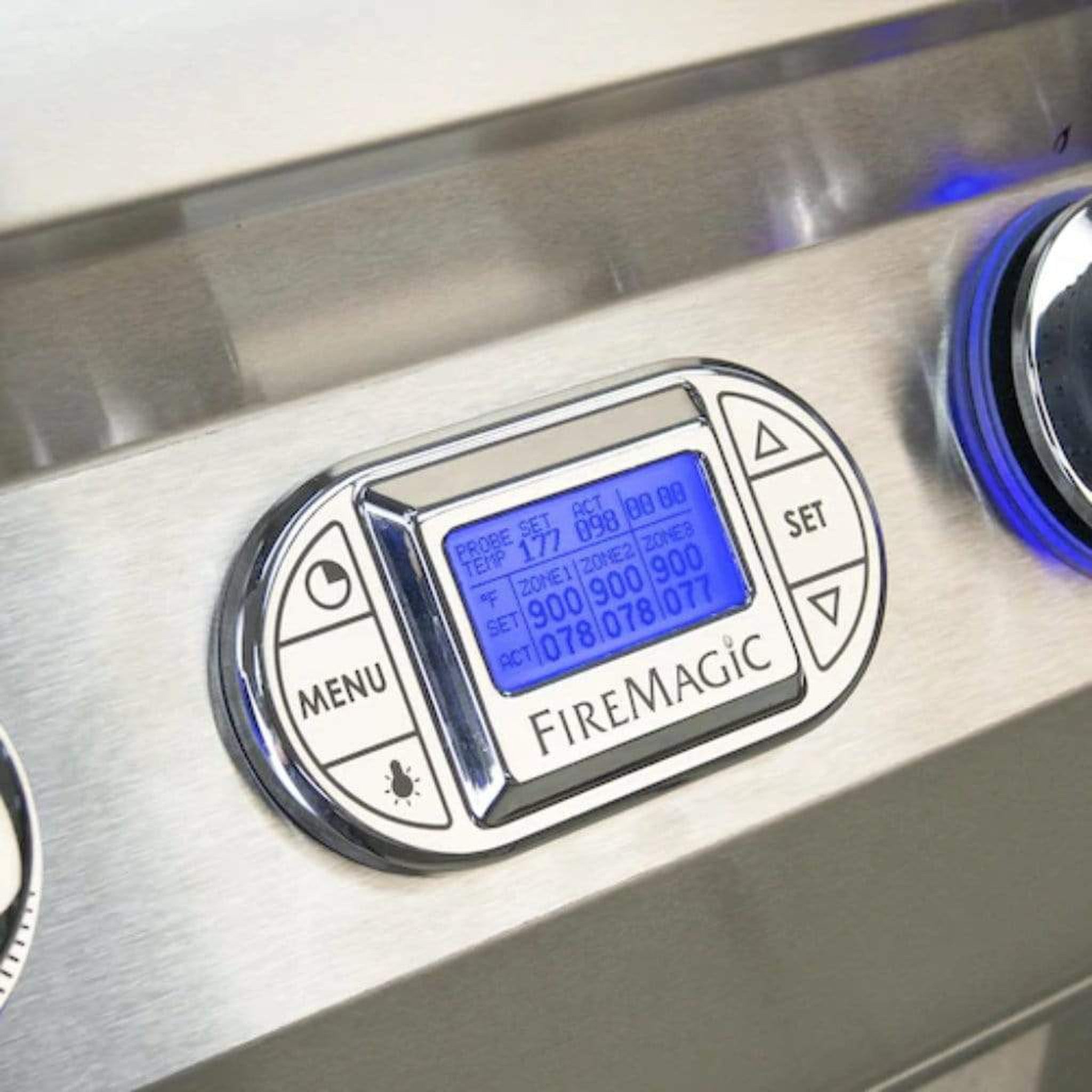 Fire Magic 48" 4-Burner Echelon Diamond E1060s Gas Grill w/ Single Side Burner, Rotisserie & Digital Thermometer