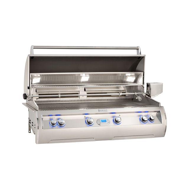 Fire Magic Echelon Diamond E1060i 48" 4-Burner Built-In Propane Gas Grill With Left Infrared Burner and Digital Thermometer (Previous Model)