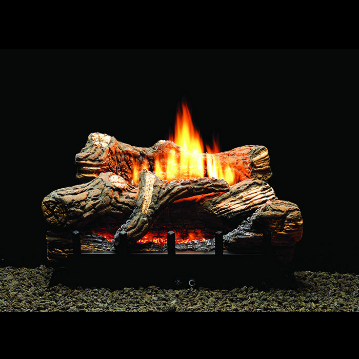 Empire Flint Hill Ceramic Fiber Ventless Gas Log Set - VFDM18LB