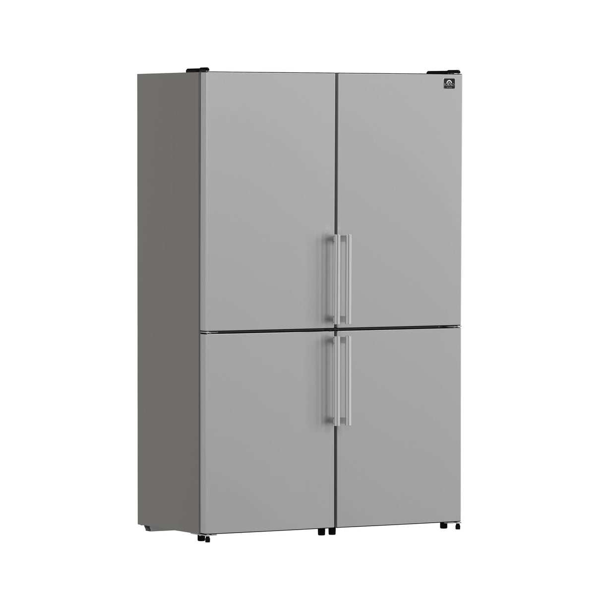Forno Guardia 46.8-Inch Double Bottom Freezer Refrigerators, Total Capacity 21.6 cu.ft