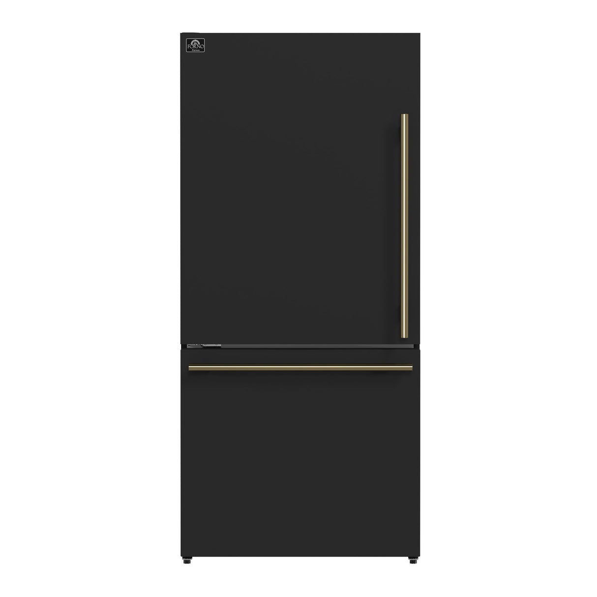 Forno Milano 2-Piece 62-Inch Freestanding Dual Bottom Freezer Refrigerator, 34.4 cu.ft, Touch Control, Ice Maker