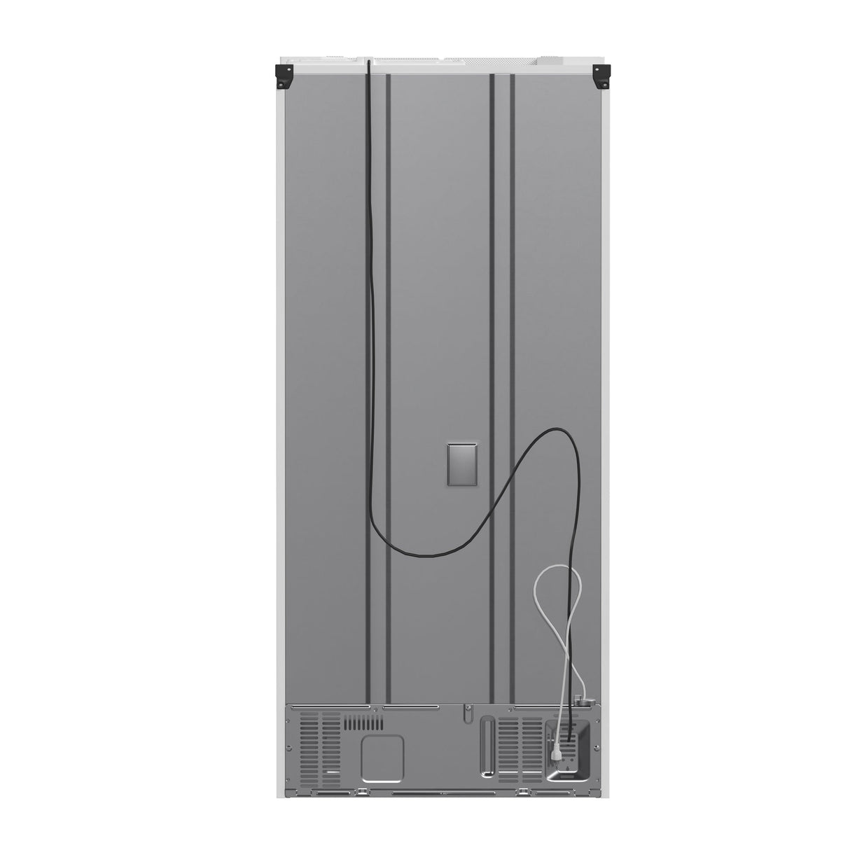 Forno Gallipoli Espresso 30-Inch French Door Refrigerator, Bottom Freezer, Ice Maker