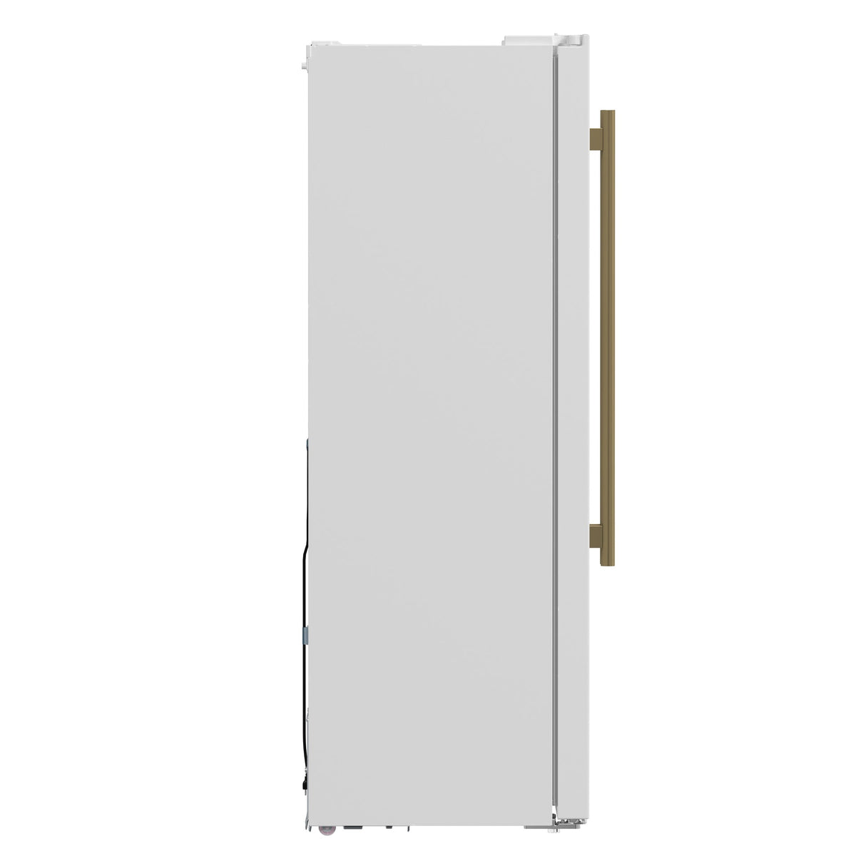 Forno Salerno Espresso 33-Inch Side-by-Side Refrigerator, 15.6 Cu. Ft., Energy-Efficient, No Frost, Modern Design