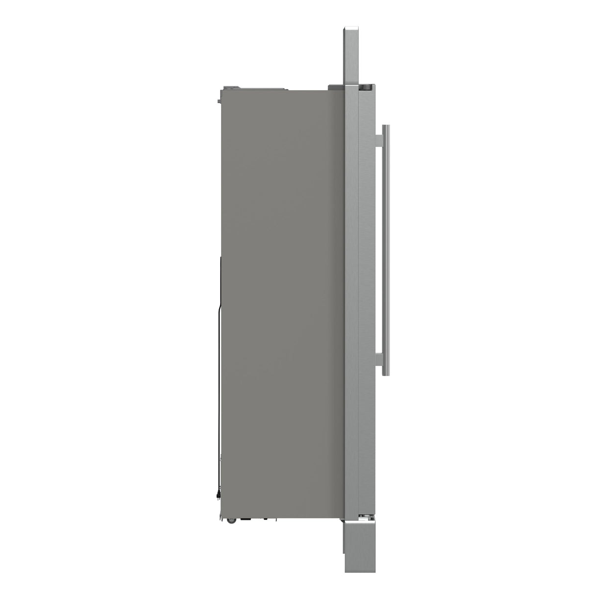 Forno Salerno 37-Inch Built-In Stainless Steel Refrigerator, 15.6 cu.ft, Modern Decorative Grill