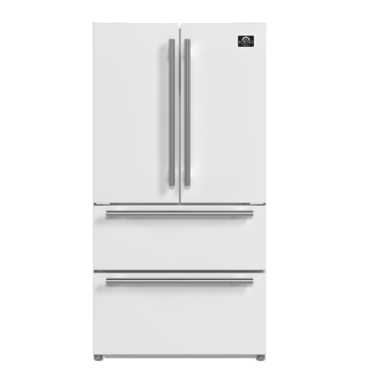 Forno Moena Espresso 36-Inch French Door Refrigerator, 19.2 Cu. Ft., Frost-Free, Automatic Ice Maker