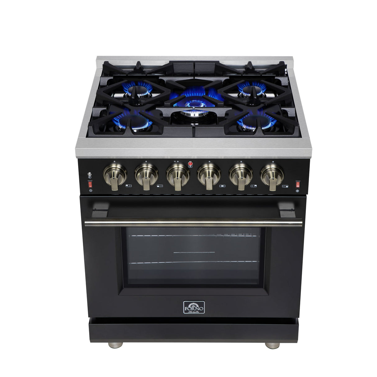 Forno Massimo Freestanding Gas Range, Convection Oven, Energy Efficient