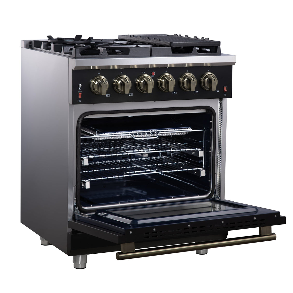 Forno Massimo Freestanding Gas Range, Convection Oven, Energy Efficient