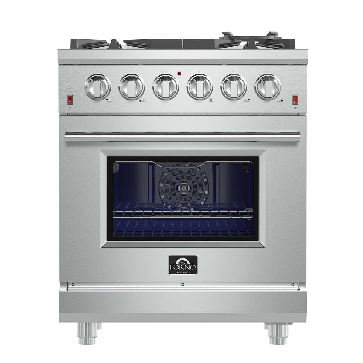 Forno Massimo Freestanding Gas Range, Convection Oven, Energy Efficient