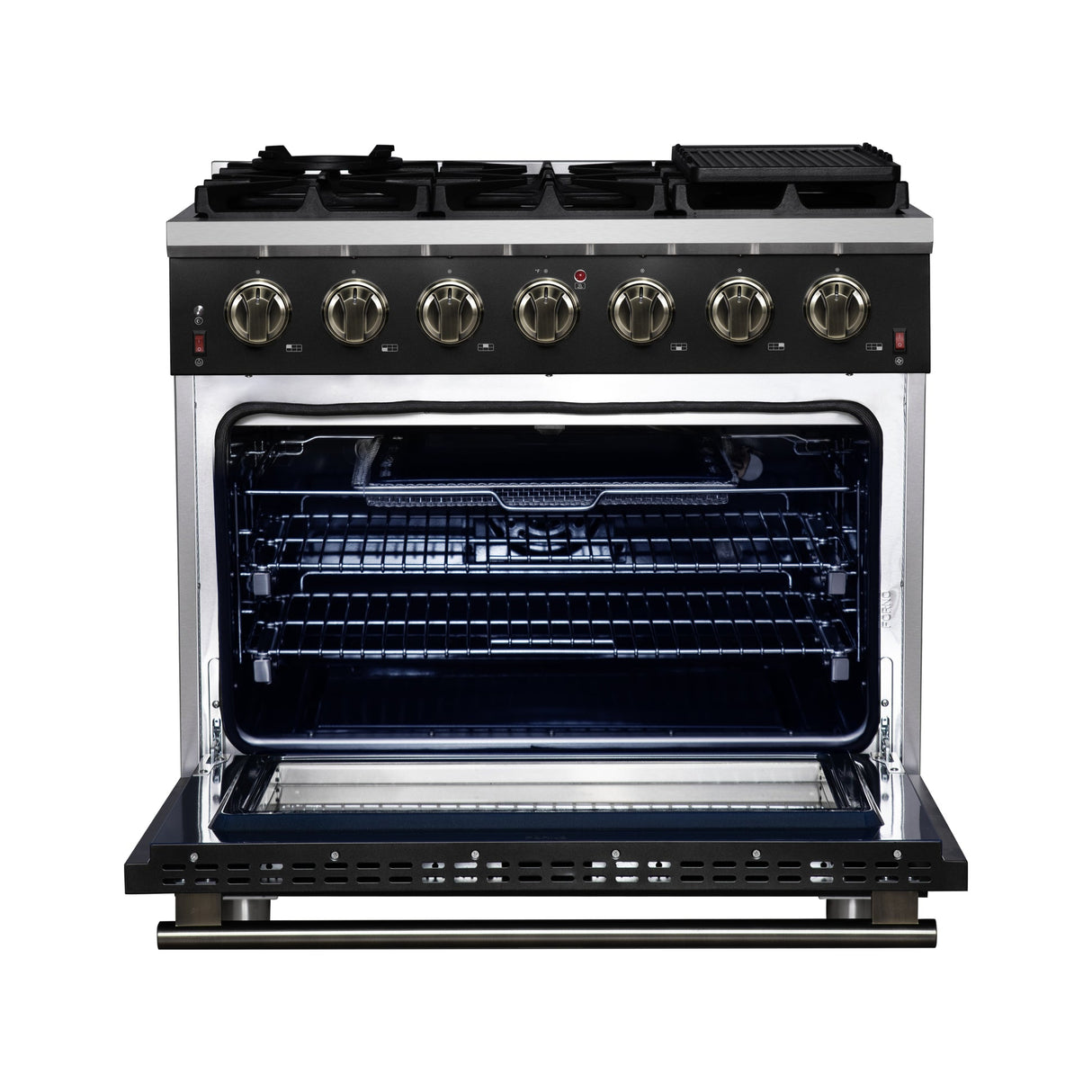Forno Massimo Freestanding Gas Range, Convection Oven, Energy Efficient