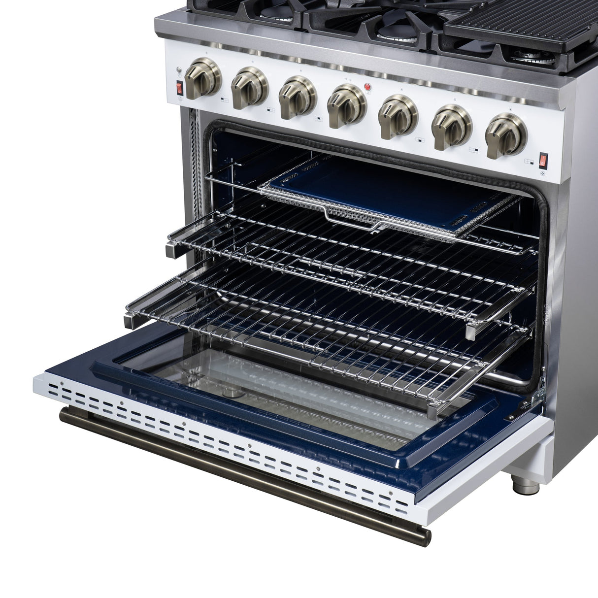 Forno Massimo Freestanding Gas Range, Convection Oven, Energy Efficient