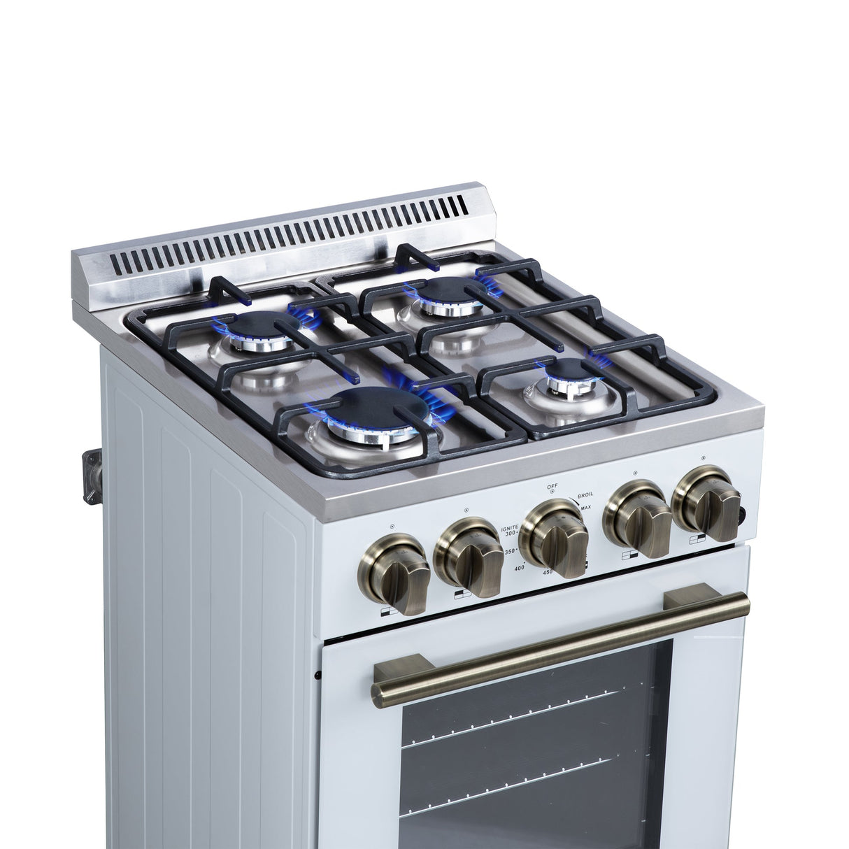 Forno Lamazze 20 Inch Freestanding Gas Range , Compact Design