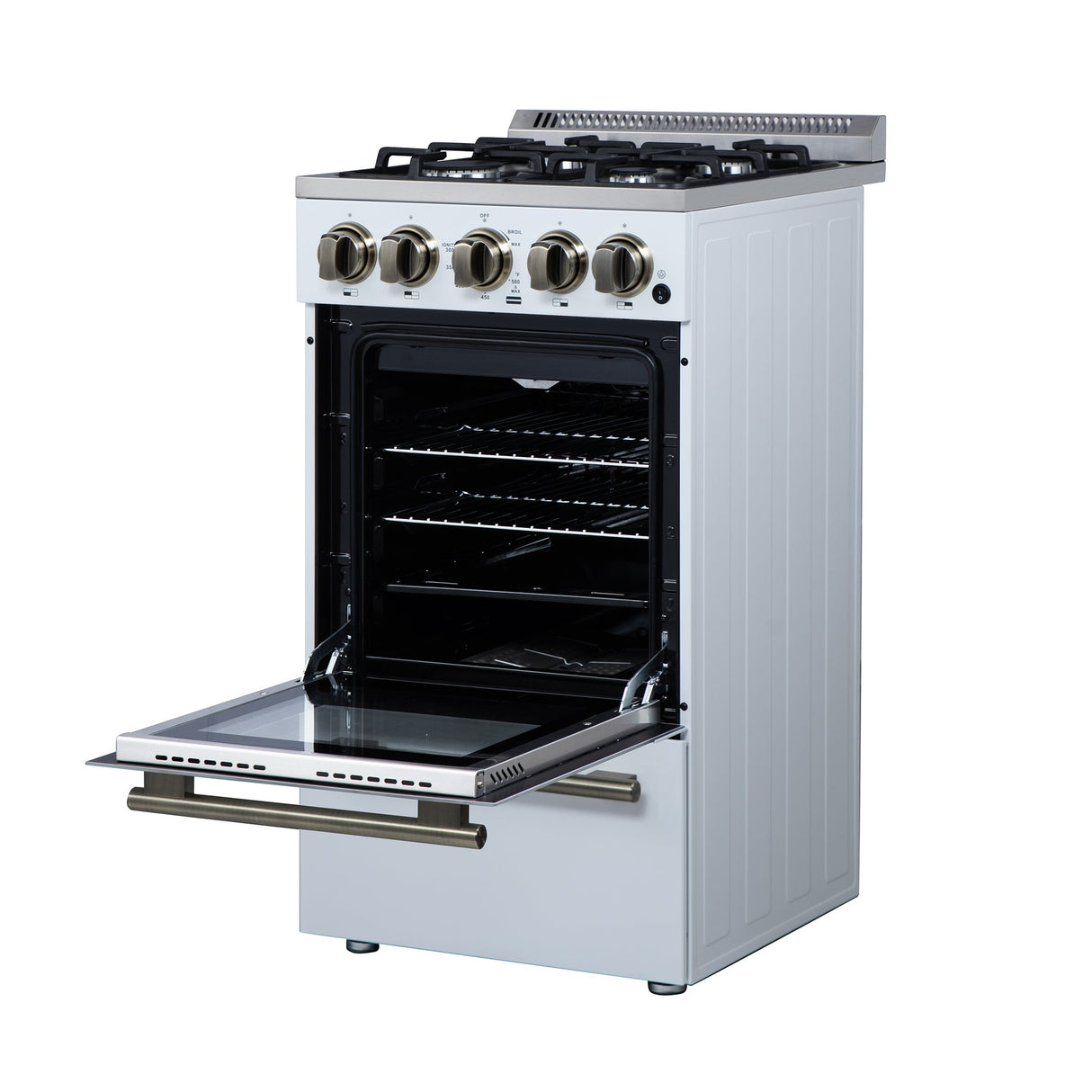Forno Lamazze 20 Inch Freestanding Gas Range , Compact Design