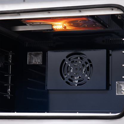 Forno Capriasca Freestanding French Door Gas Range, Convection Oven, Energy Efficient