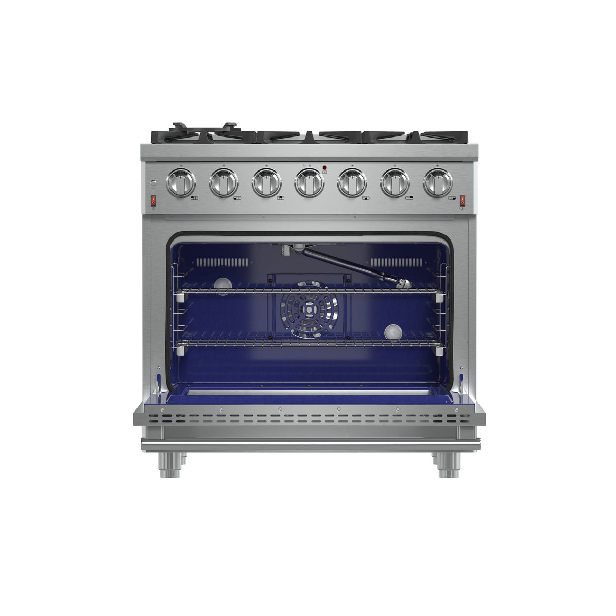 Forno Massimo Freestanding Gas Range, Convection Oven, Energy Efficient